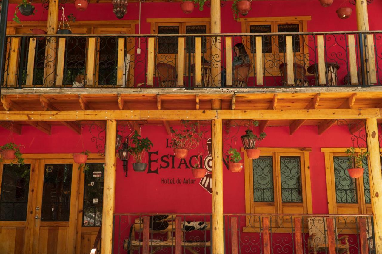Hotel La Estacion Creel Exteriör bild